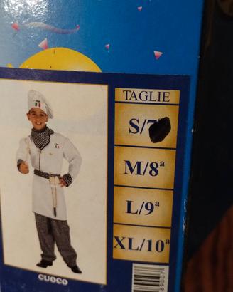 carnevale  vestitino chef