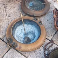 braceri antichi disponibili 3 in ottone 