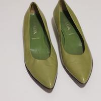 Scarpe Prada décolleté verdi 39