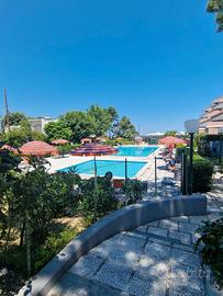 Trilocale con piscina condominiale