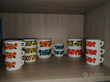 Tazzine ARCOPAL anni 70