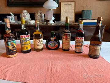 7 Liquori d'Epoca: Averna 1988,Jamaica Raro + 5