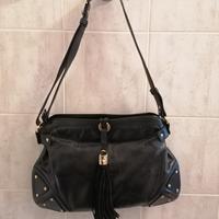 Borsa nera in pelle