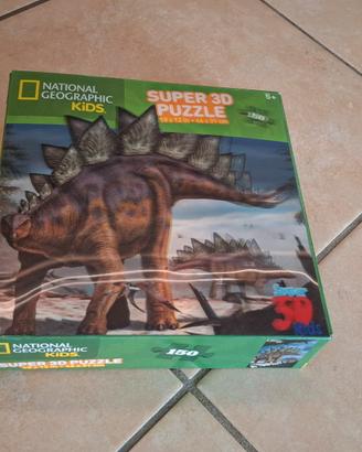 National geographic super puzzle kids 3d