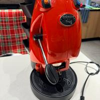 Macchina caffe automatica cialde frog rossa