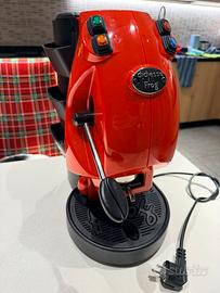 Macchina caffe automatica cialde frog rossa