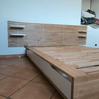 Letto ikea MANDAL Struttura letto con testiera