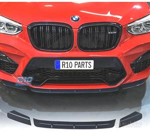 SPOILER LIP BMW X4 G02 18-20 LOOK ROCK NERO OPACO
