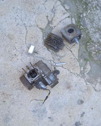 Testata lem 50 e pistone 40 mm senza fasce e fermi