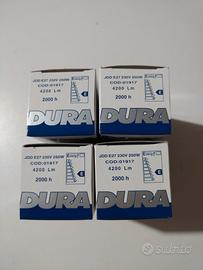Lotto da 4 Lampade Alogene 250W E27