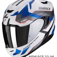 Casco integrale Scorpion exo 520 evo AIR ELAN BIAN