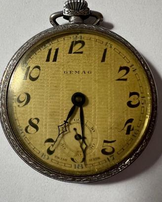 Orologio da tasca GEMAG Swiss Made vintage