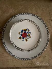 Set piatti da dolce anni 70