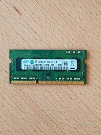 Ram originale Samsung 2GB per notebook