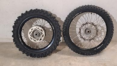 Ruote complete, VForce4, scarico HGS c KTM 85 2020