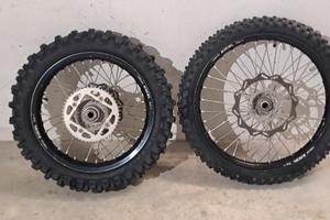 Ruote complete, VForce4, scarico HGS c KTM 85 2020