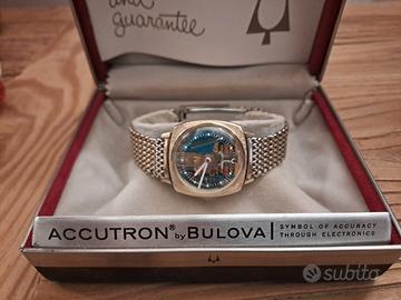 Bulova Accutron Spaceview 214 M6 oro 10k G.F.