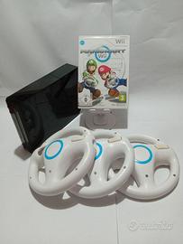 Console Nintendo Wii Nera RVL-001 + Mario Kart Wii