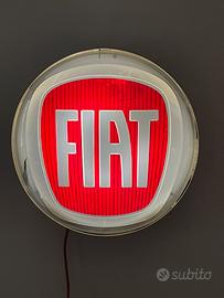 Insegna Fiat + espositore Pirelli