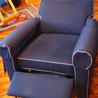 Poltrona con braccioli