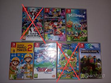 Lotto giochi Nintendo switch 