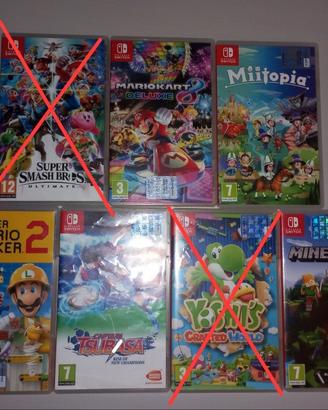 Lotto giochi Nintendo switch 