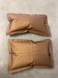 Cuscino a sacco morbido - due pezzi, colore oro