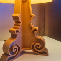 Lampada barocco moderno stile Katell - E14