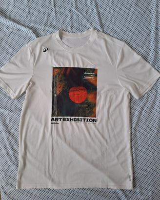 T-shirt Kipsta Maglia Basket Adulto Bianca L