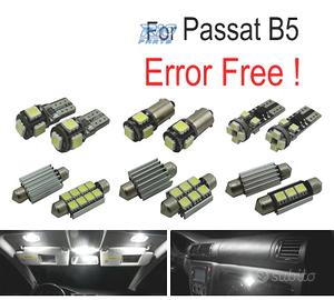 KIT 11 LAMPADE LED INTERNE PER VOLKSWAGEN VW VOLKS