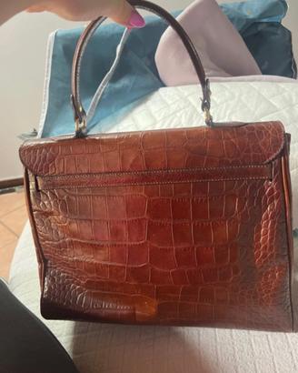 Borsa di pelle di coccodrillo