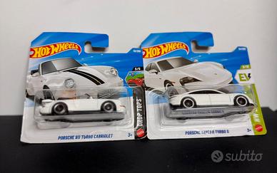 Hot Wheels Porsche 911 + Taycan Turbo S - NUOVE