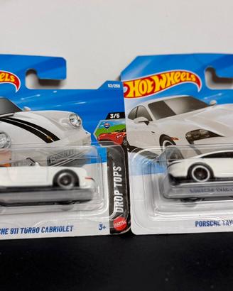 Hot Wheels Porsche 911 + Taycan Turbo S - NUOVE