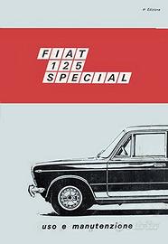 Libretto Manuale Uso Fiat Epoca Vari Tipi