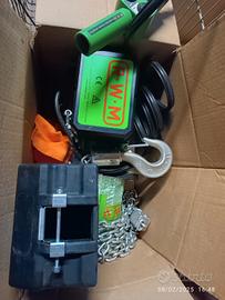 paranco elettrico 1.000kg