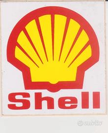 adesivo originale SHELL con fondo BIANCO 11,5 x12