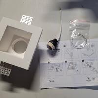 faretti incasso in gesso