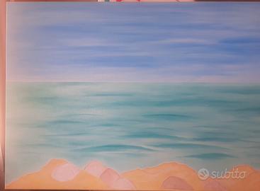 Tela "Paesaggio marino "