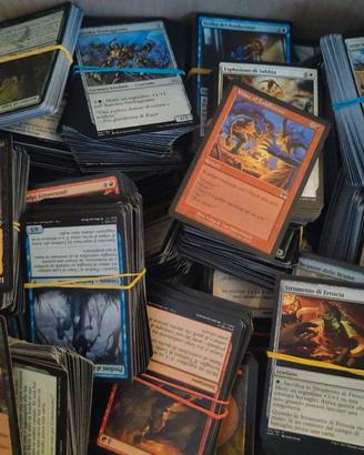 550 carte Magic Comuni/Non Comuni/Rare/Vintage/Foi