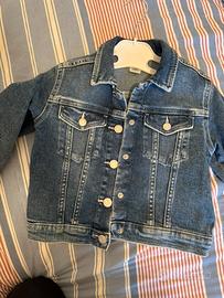 Giubbino jeans bambina