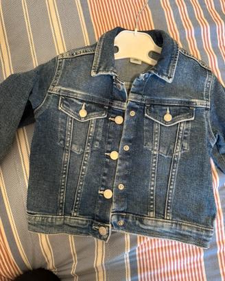 Giubbino jeans bambina