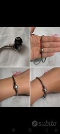 Bracciale Pandora “snake chain” con chiusura a cu