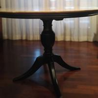 tavolo rotondo in stile Impero design classic