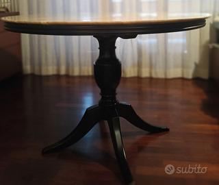 tavolo rotondo in stile Impero design classic