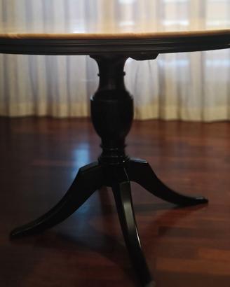 tavolo rotondo in stile Impero design classic