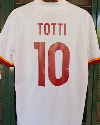 Maglia AS Roma 2015 2016 Totti Nike originale 