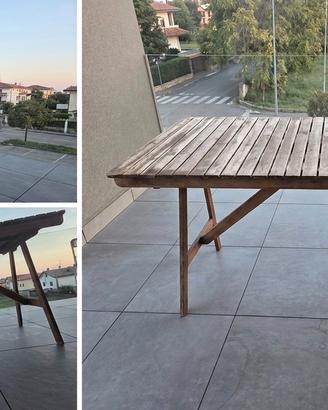 Tavolo da esterno IKEA Falholmen – 153×73 cm