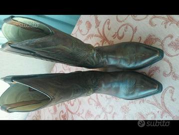 Stivali uomo in pelle