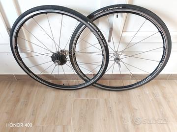 coppia ruote Shimano Durace wh7801 