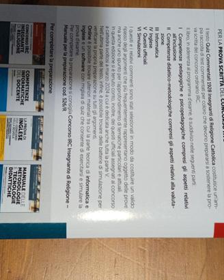 LIBRO CONCORSO SIMONE - INSEGNANTE DI RELIGIONE